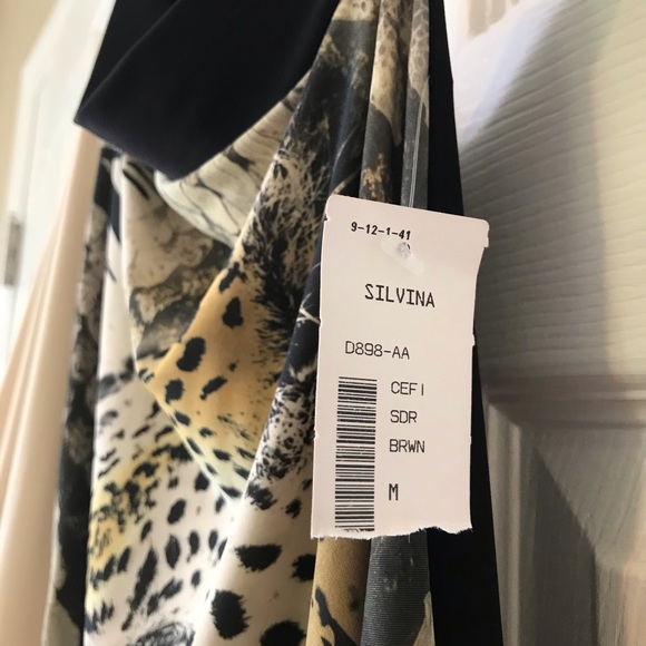 One Shoulder Leopard Dress - Picture 5 of 5